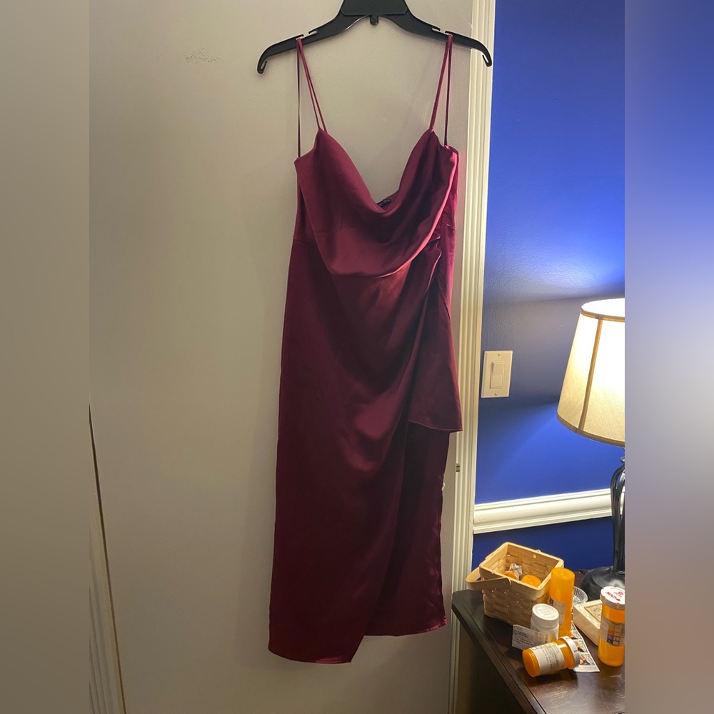 Zara Purple Dress-NWT-Size L